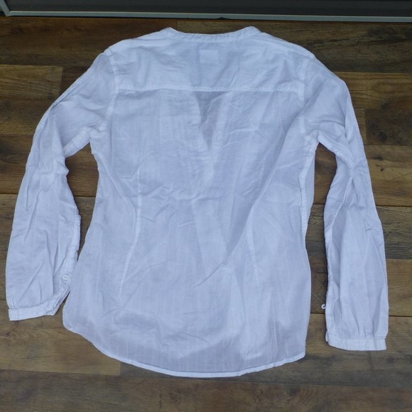 H&M L.O.G.G. Super Light White Cotton Sz 12 Tunic Top - Picture 8 of 8
